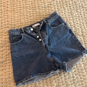 Zara Classic Blue Denim Jean shorts
